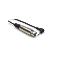 Hosa XVS-102F (XLR Dişi - 3.5mm Stereo Erkek) Mikrofon Kablosu 60cm