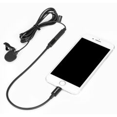 Saramonic LavMicro U1A Lightning iPhone Yaka Mikrofonu 2 Metre (Teşhir ürünü)