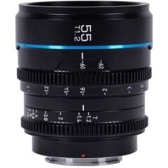 Sirui Nightwalker 55mm T1.2 S35 Cine Lens (E Mount, Siyah)