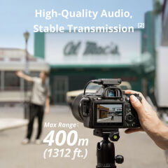 DJI Mic Mini Kablosuz Mikrofon (2 TX + 1 RX + Charging Case)