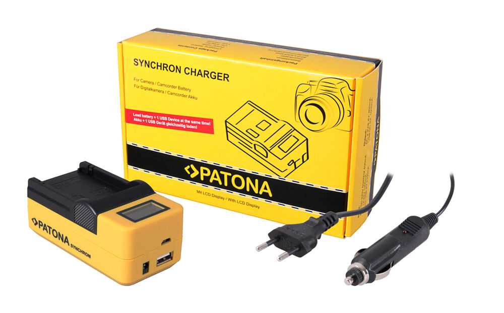 Patona 4645 Synchron NP-W126 Fujifilm USB Şarj Cihazı
