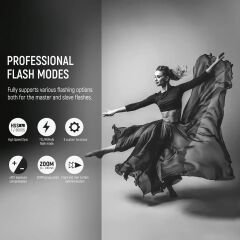 Neewer QPRO-N Nikon Uyumlu TTL Kablosuz Flaş Tetikleyici