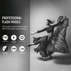 Neewer QPRO-F Fujifilm Uyumlu TTL Kablosuz Flaş Tetikleyici