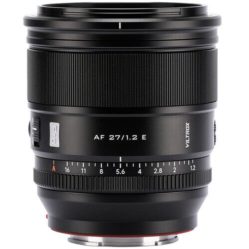 Viltrox AF 27mm f/1.2 Pro APS-C Lens (Sony E)