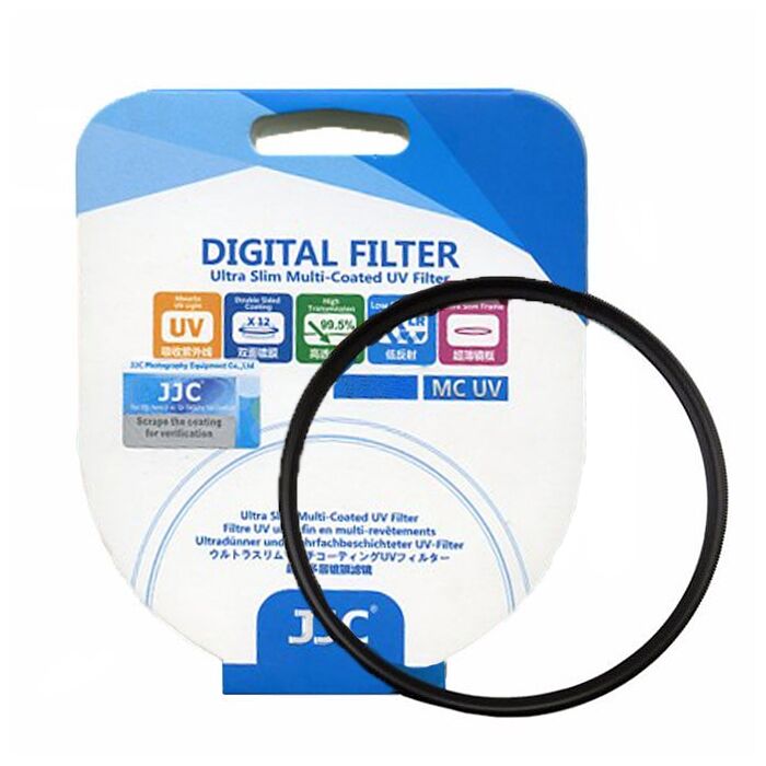 JJC 67mm Ultra Slim MC UV Filtre