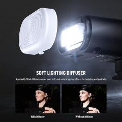 Neewer N12L Li-ion Mini Tepe Flaşı / Led Video Işığı