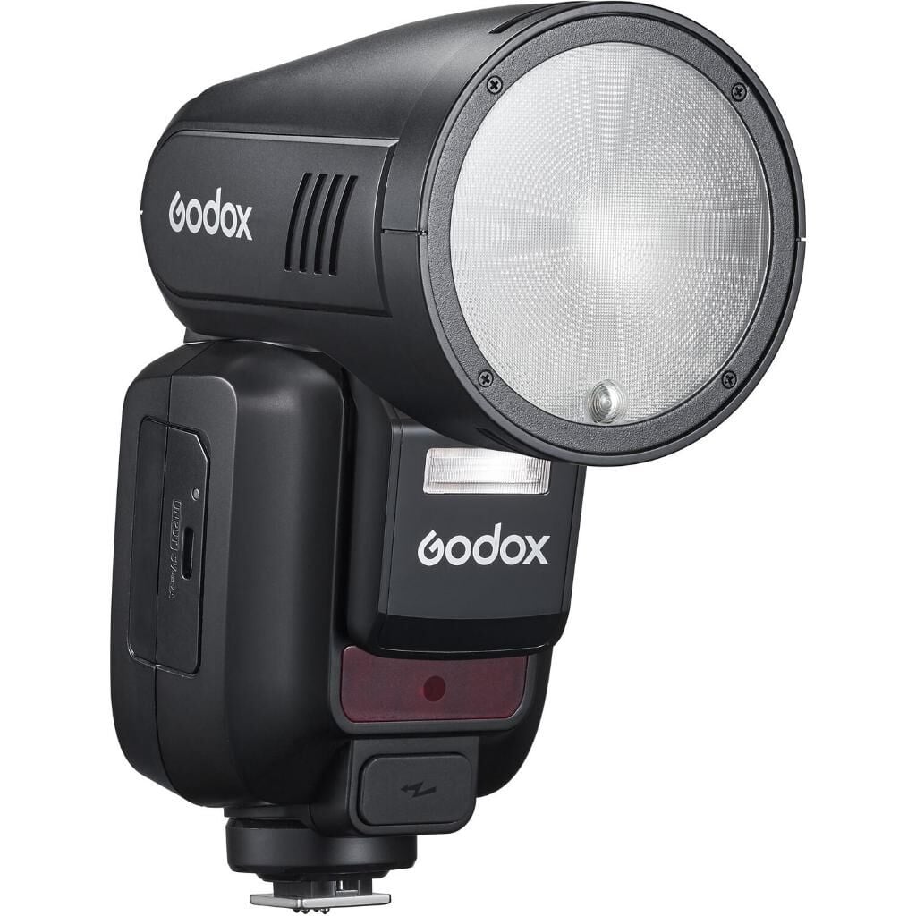 Godox V100 Canon Uyumlu Yuvarlak Kafa Flaş