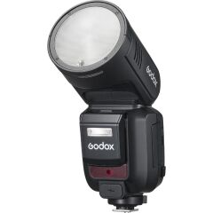 Godox V100 Canon Uyumlu Yuvarlak Kafa Flaş