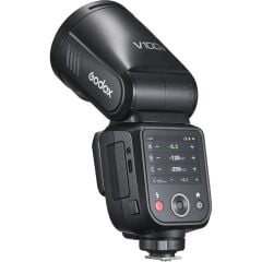 Godox V100 Canon Uyumlu Yuvarlak Kafa Flaş
