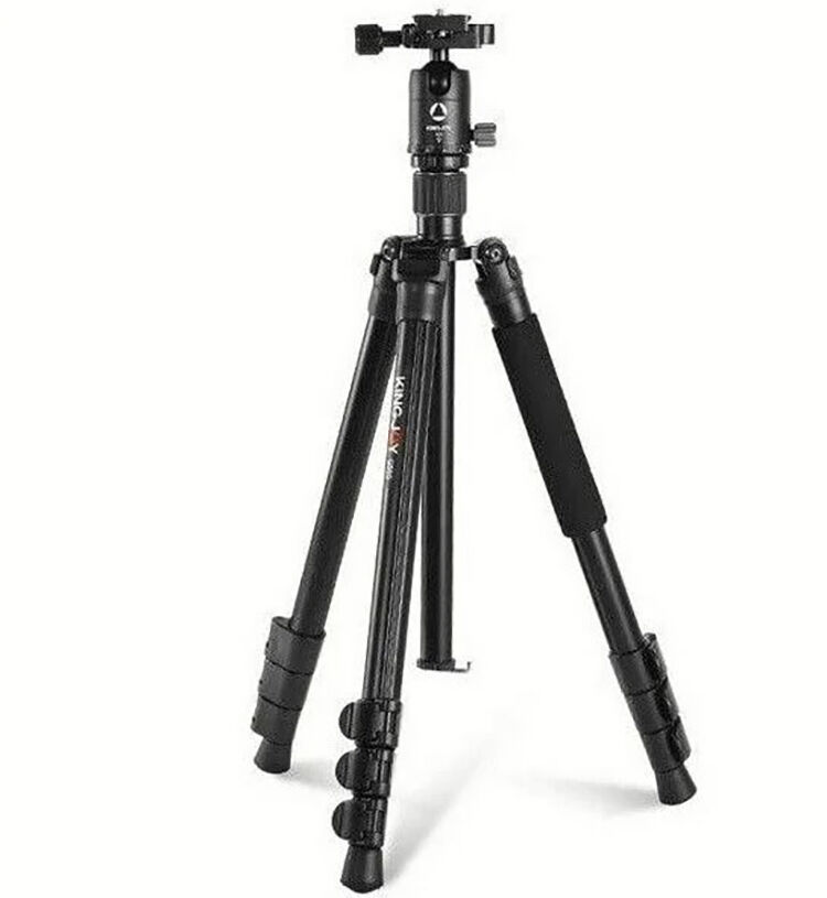 Kingjoy Profesyonel G555+G0 Hafif Seyahat Tripod
