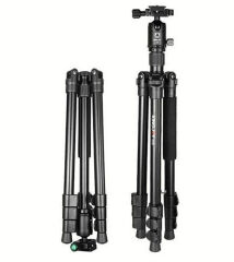 Kingjoy Profesyonel G555+G0 Hafif Seyahat Tripod