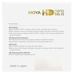 Hoya 67mm HD Nano Mk II UV Filtre