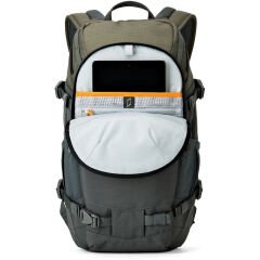 Lowepro Flipside Trek BP 250 AW Sırt Çantası (Grey/Dark Green)