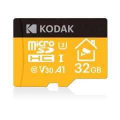Kodak 32GB UHS-I U3/V30/A1 Güvenlik Kamerası için MicroSD Kart KI330