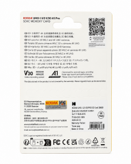 Kodak 256GB UHS-I U3 V30 PRO SD Kart