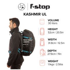 F-Stop Kashmir UL 30L Essentials Bundle Sırt Çantası