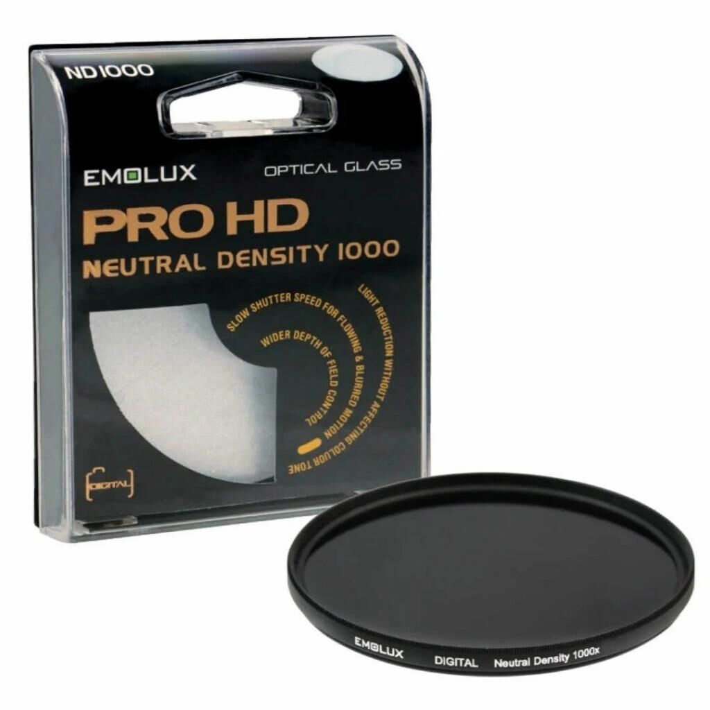 Emolux 67mm ND1000 Neutral Density Filtre (10 Stop)