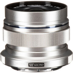 Olympus M.Zuiko Digital ED 12mm f/2 Lens (Gümüş)