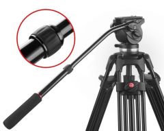 Jieyang 0606A 165cm Profesyonel Video Tripod
