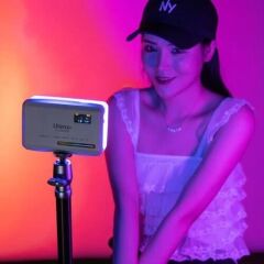 Ulanzi VL120 RGB LED Video Işığı Siyah