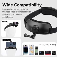 Ulanzi CM027 Go-Quick II Telefon ve Aksiyon Kamera Kafa Bandı