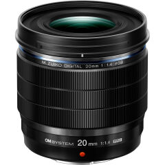 Olympus M.Zuiko Digital ED 20mm f/1.4 Pro Lens (5.000 TL Geri Ödeme)