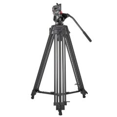 Miliboo MTT608A 196 cm Video Tripod - MYT802L Dikey Çekim Kafalı