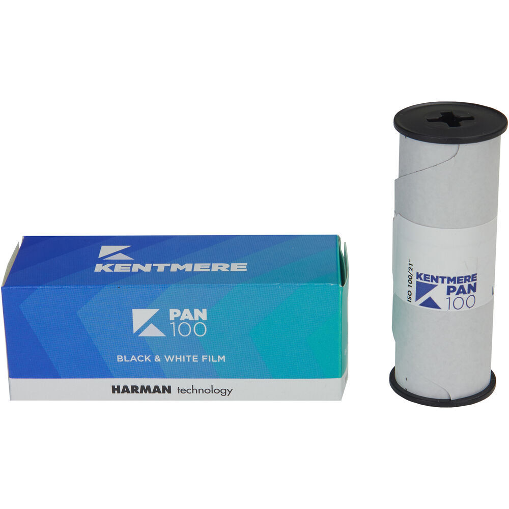 Kentmere Pan 100 Siyah Beyaz Negatif 120 Roll Film (SKT: 12-2027)