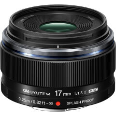 OM System M.Zuiko 17mm f/1.8 II Lens