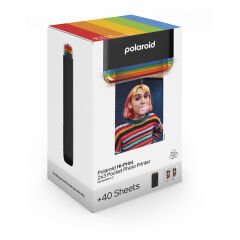 Polaroid Hi Print 2x3 Gen2 Fotoğraf Yazıcısı (Siyah) + 40 Kağıt Set