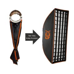 GDX ML-200R II RGB Sürekli Işık Seti 2’li – 200W Profesyonel Video & Fotoğraf Aydınlatma Kiti (Softbox + Tripod + Çanta)