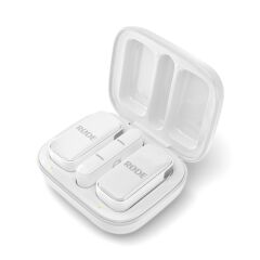 Rode Wireless Micro Ultra Kompakt USB-C Kablosuz Mikrofon (Beyaz)