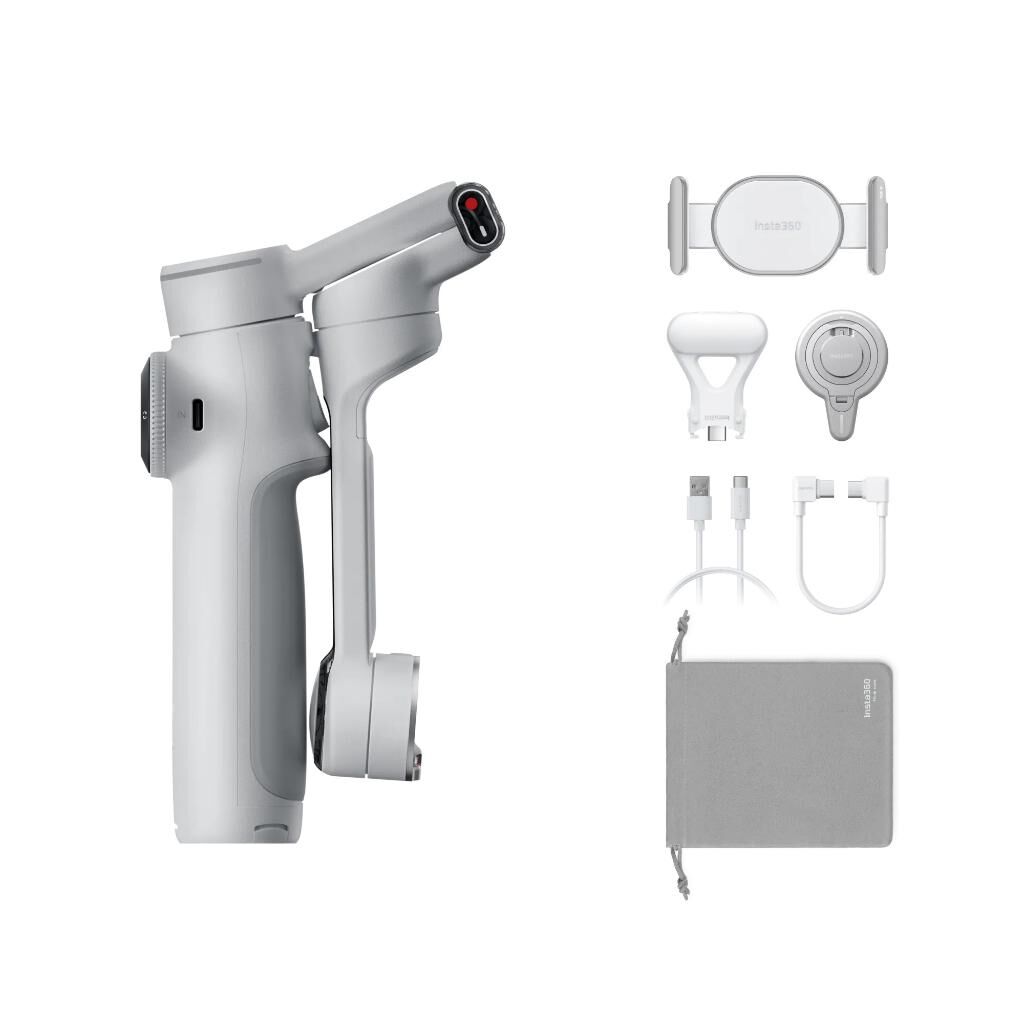 Insta360 Flow 2 Pro Gimbal Creator Bundle (Stone Gray)