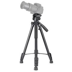 Kingjoy VT-860SCB Uzaktan Kumandali + Cep Telefonu Standli Video Tripodu Siyah (Large)