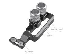 SmallRig 2981 Canon EOS R5 ve R6 Kafes İçin HDMI ve USB-C Kablo Kıskacı