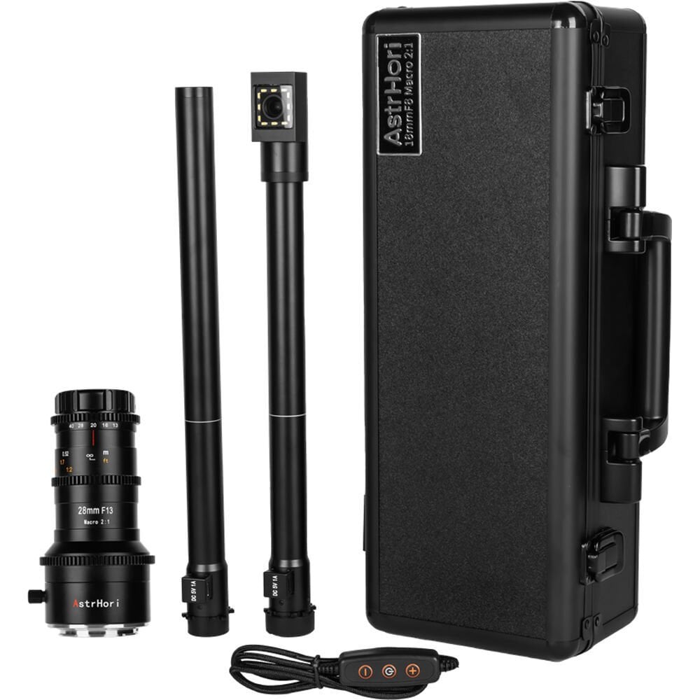 AstrHori 28mm f/13 FF MF 360° Rotating Macro Probe Lens 2li Set (Canon EF)