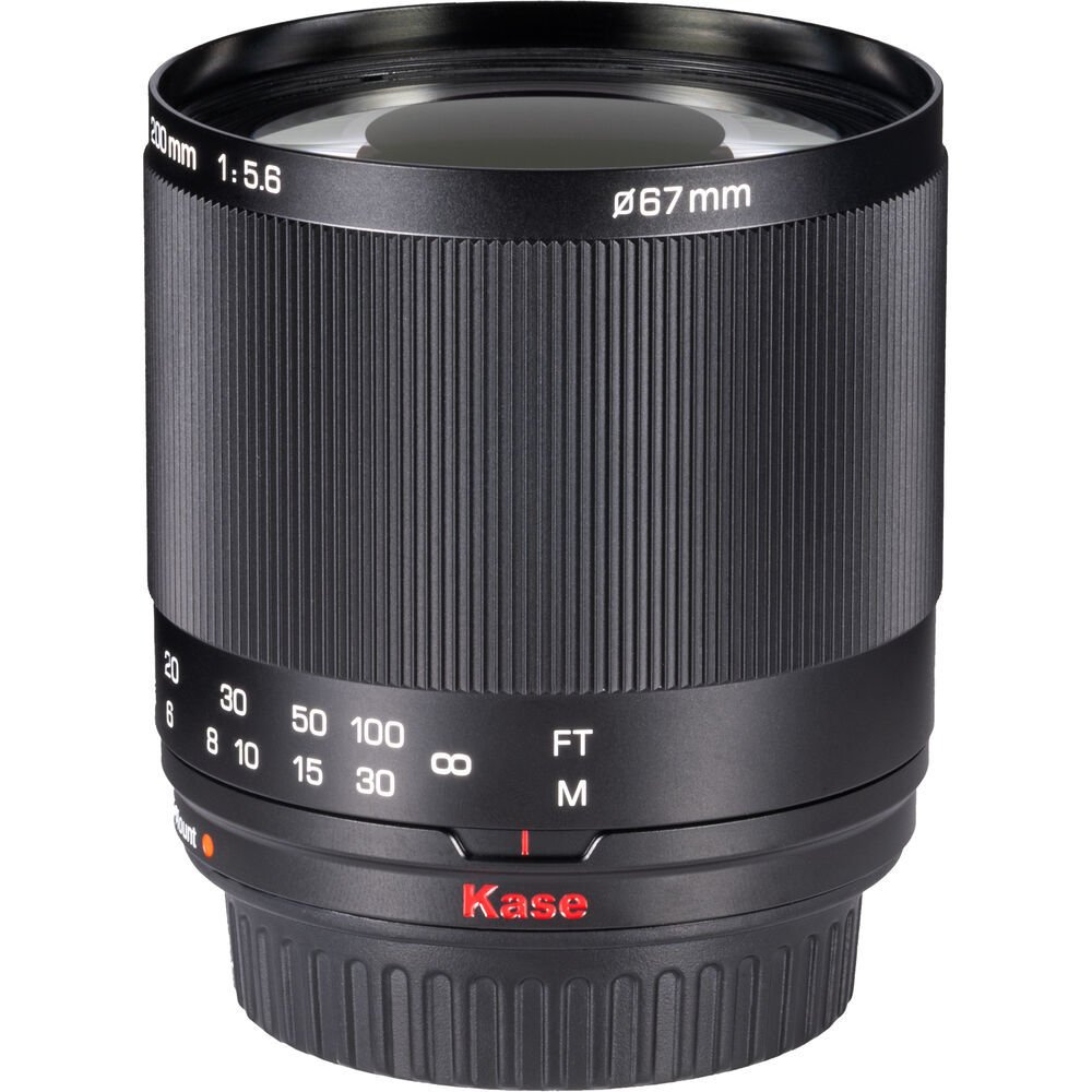 Kase Reflex 200mm f/5.6 Manuel Focus Lens (Canon EF)