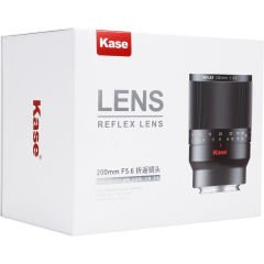 Kase Reflex 200mm f/5.6 Manuel Focus Lens (Canon EF)