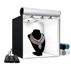 Gdx Pro II 3 Led Işıklı Ürün Çekim Çadırı 60x60 cm