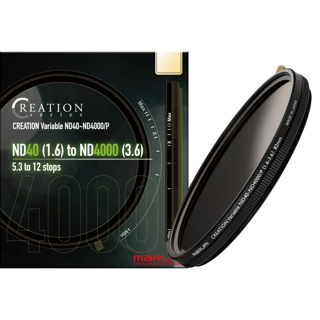 Marumi 77mm Creation Variable ND40-ND4000/P Filtre