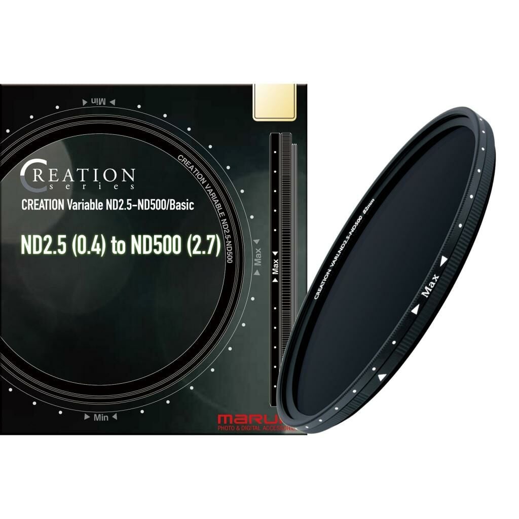 Marumi 82mm Creation Variable ND2.5-ND500/Basic Filtre