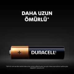 Duracell AAA 10'lU Alkalin İnce Kalem Pil (SKT: 03-2035)