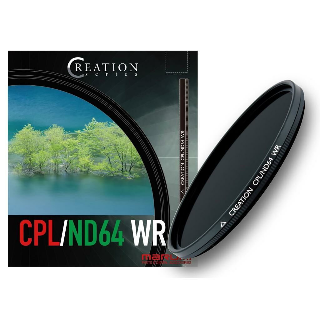 Marumi 77mm Creation CPL/ND64 WR Filtre