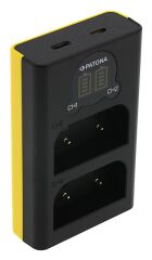 Patona 1713 İkili LCD Şarj Cihazı (Olympus Blx-1)