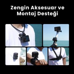 Sjcam SJ11 Active Dual Screen Aksiyon Kamerası Siyah