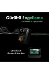 Sjcam SJ20 Dual Lens Aksiyon Kamerası Siyah