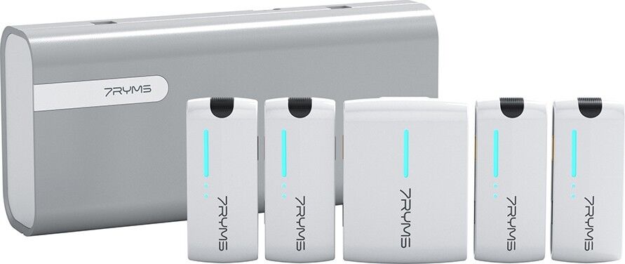 7Ryms iRay DW40 Dört Konuşmacılı Mini Kablosuz Mikrofonu Beyaz