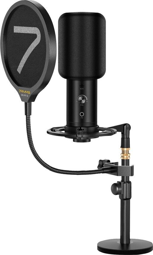 7Ryms AU01-K2 Pc,telefon Kaydı ve Yayın Için USB Mikrofon Kiti
