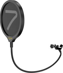 7Ryms SR-Pf-L 360° Ayarlanabilir Mikrofon Pop Filtresi ve Çift Katmanlı Maske Kalkanı