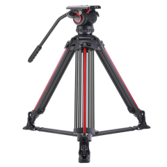 Miliboo M15DL Hidrolik Kafalı Profesyonel Alüminyum Tripod